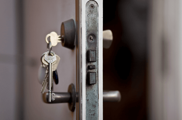 Do landlords change an apartment's locks in between tenants, and if not, can I change them myself?