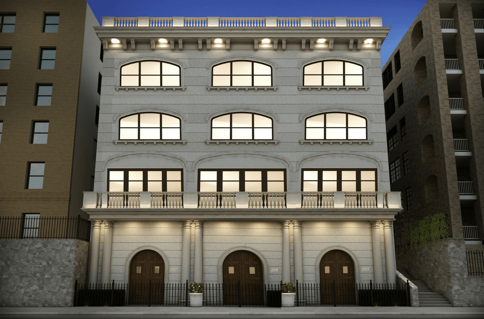 Buy a brand-new Manhattan townhouse that just hit the market—but you'll have to wait to move in