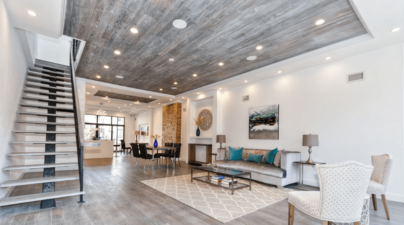 Modern renovations come to a historic location in this Stuyvesant Heights townhouse