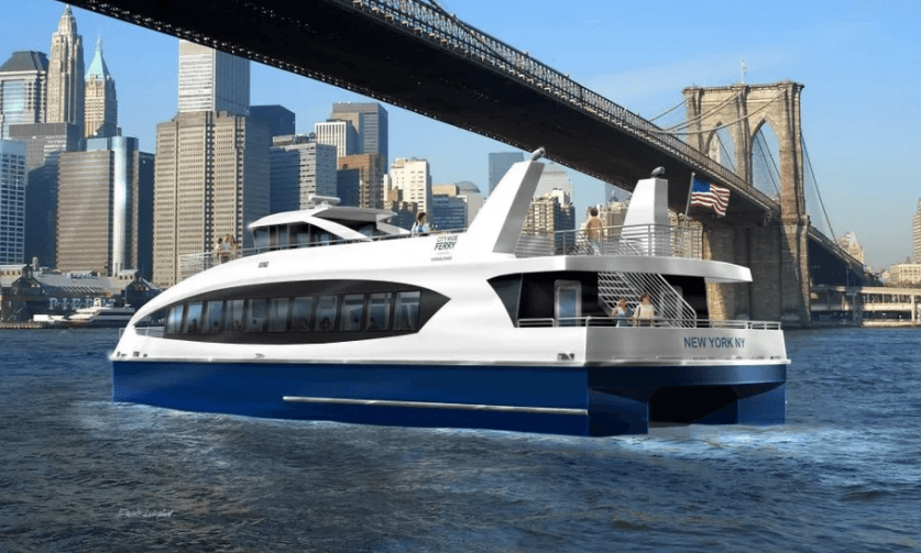 Scope out the city's new ferry system, Londoners turn mansions into homeless shelters, and more