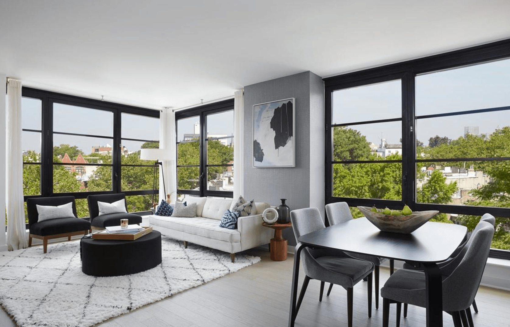 There are only two rugs that exist real estate listing world—or so it seems