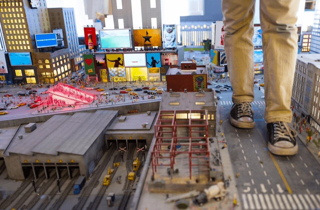 Visit a miniature version of Manhattan, buy Jon Stewart's former penthouse, and more