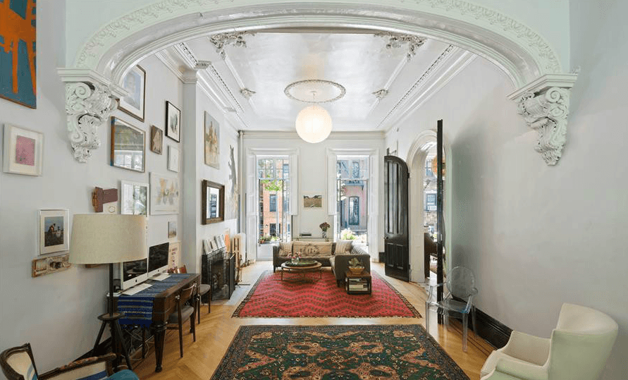 This luxe townhouse is a rare East Village oasis