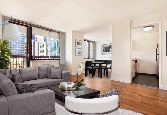 Low-Fee Rental Roundup: Theater District, DUMBO, Rego Park and more, from $1,300 to $5,500 a month