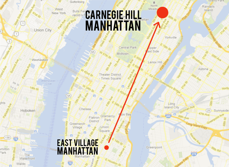 East Village to Carnegie Hill: Our friends call us old, but it feels more like home