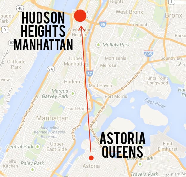 Astoria to Hudson Heights: Why I'm missing my old neighborhood ... a lot