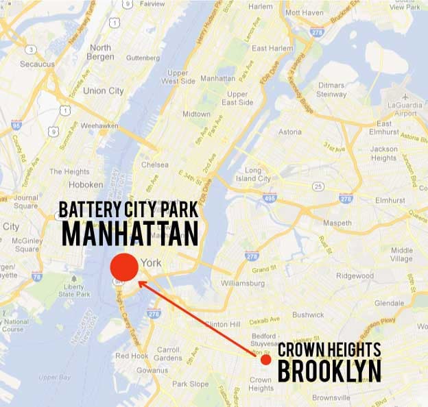 Crown Heights to Battery Park City: Wait, did I move to the 'burbs?