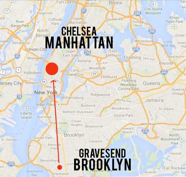 Gravesend, Brooklyn to Chelsea: Swapping family-friendly for restaurant-friendly