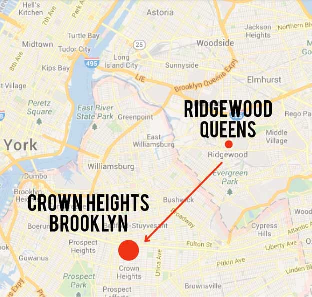 Ridgewood to Crown Heights: More space for the money, fewer food options, longer commute