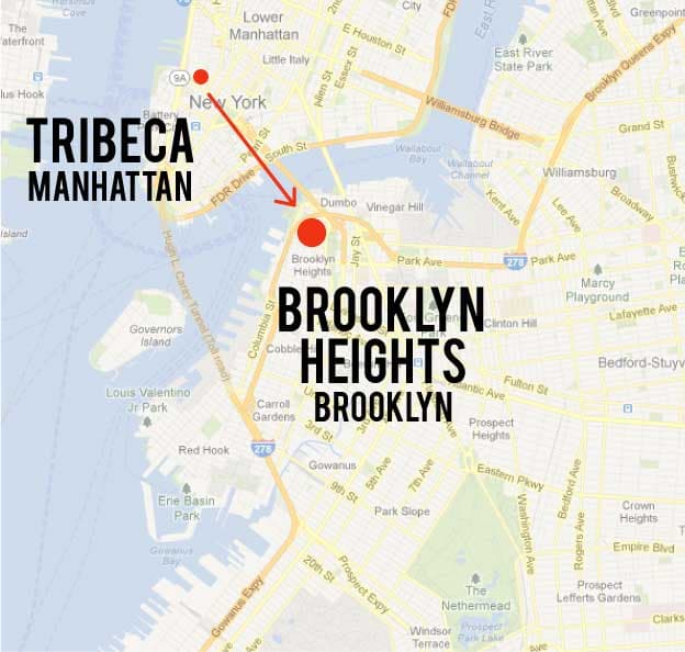 TriBeCa to Brooklyn Heights: Finally a neighborhood that fits my personality