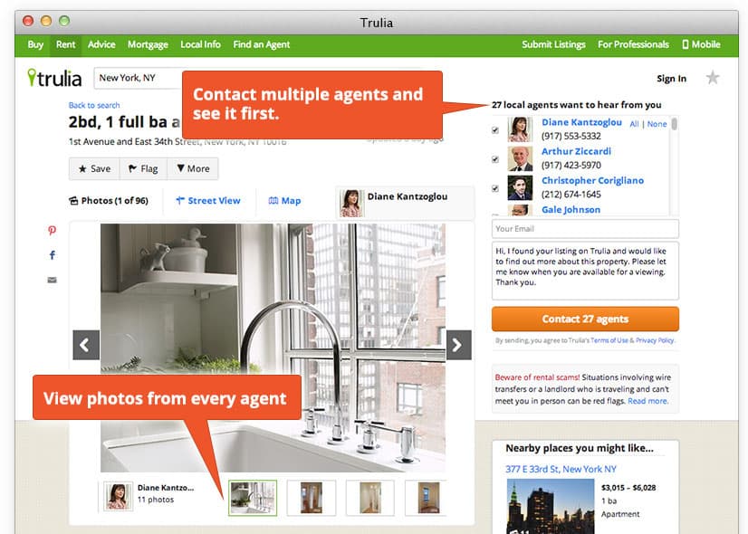 Trulia to New Yorkers: Love us too