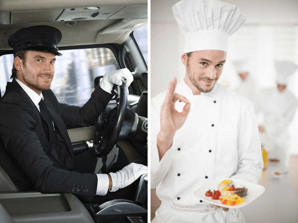Fantasy time: Which would you prefer, driver or chef?