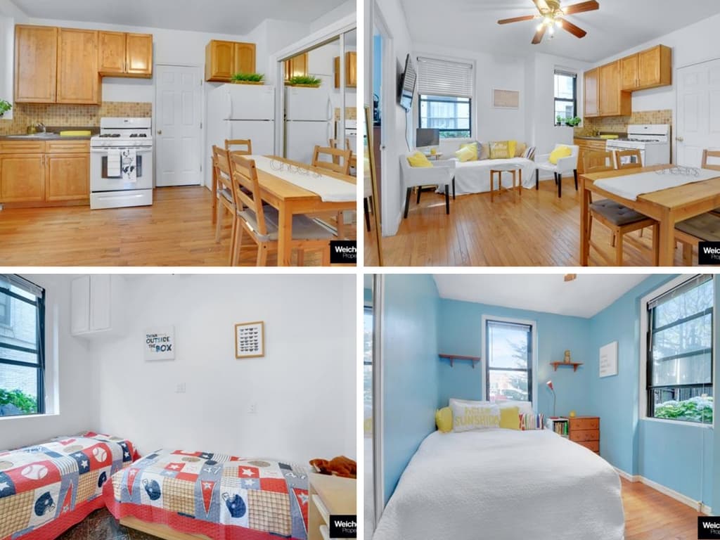 A $325,000 co-op open to financial help from parents and roommate setups