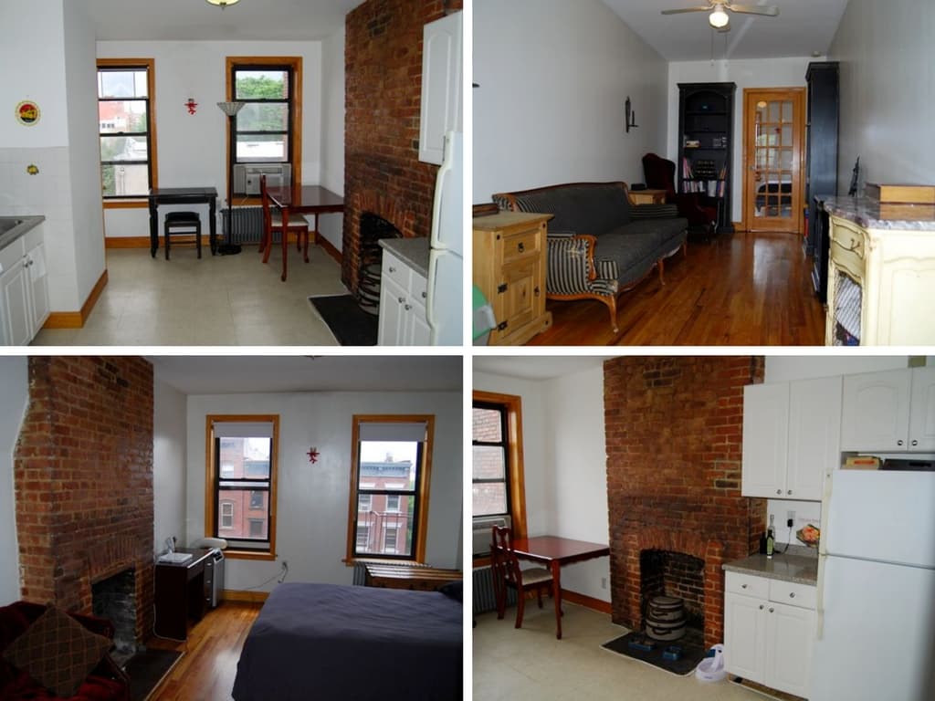 This $2,275 Greenpoint one-bed has exposed brick and an eat-in kitchen, but is it worth renting?