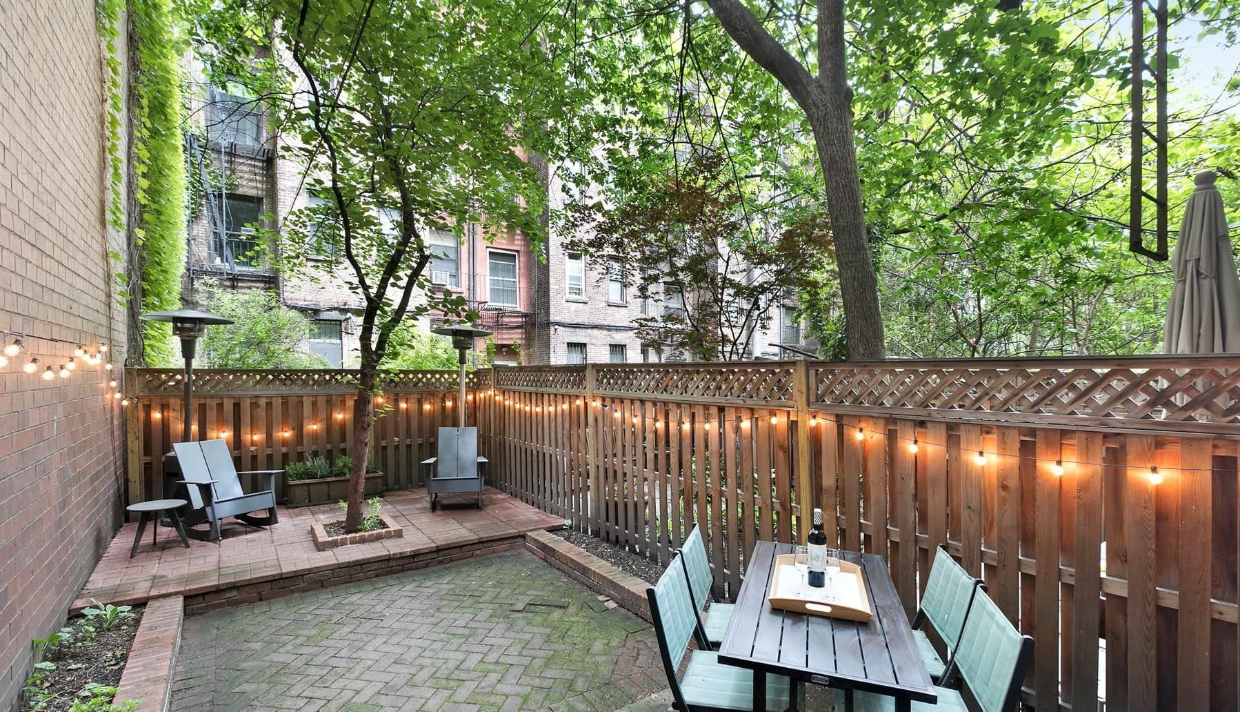 Enjoy the last of the warm weather at this $420,000 Manhattan studio with outdoor space