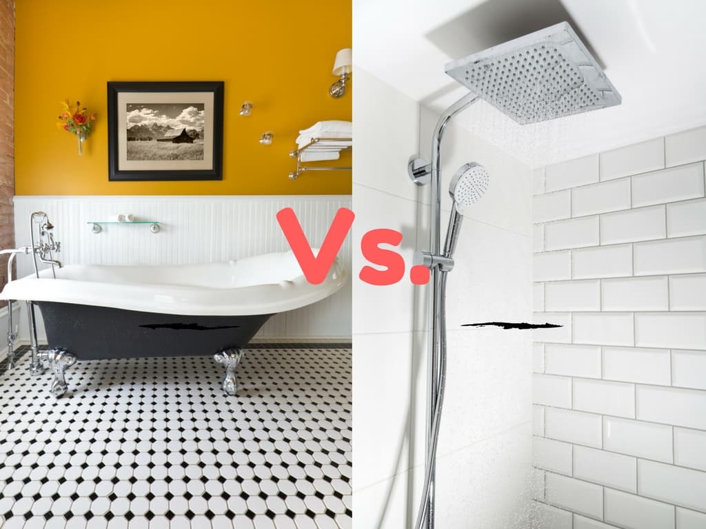 Best bathroom upgrade: Soaking tub or fancy rain shower?