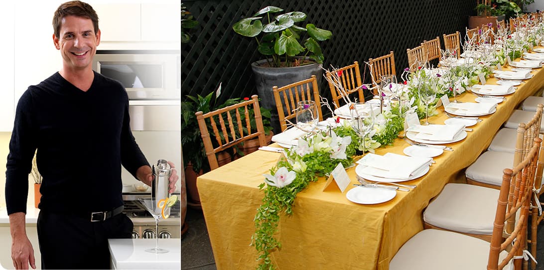 Thanksgiving tricks for a small space from events guru Mark Addison