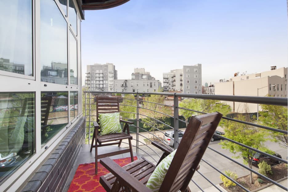 This Greenpoint condo gives you a perch overlooking McCarren Park 