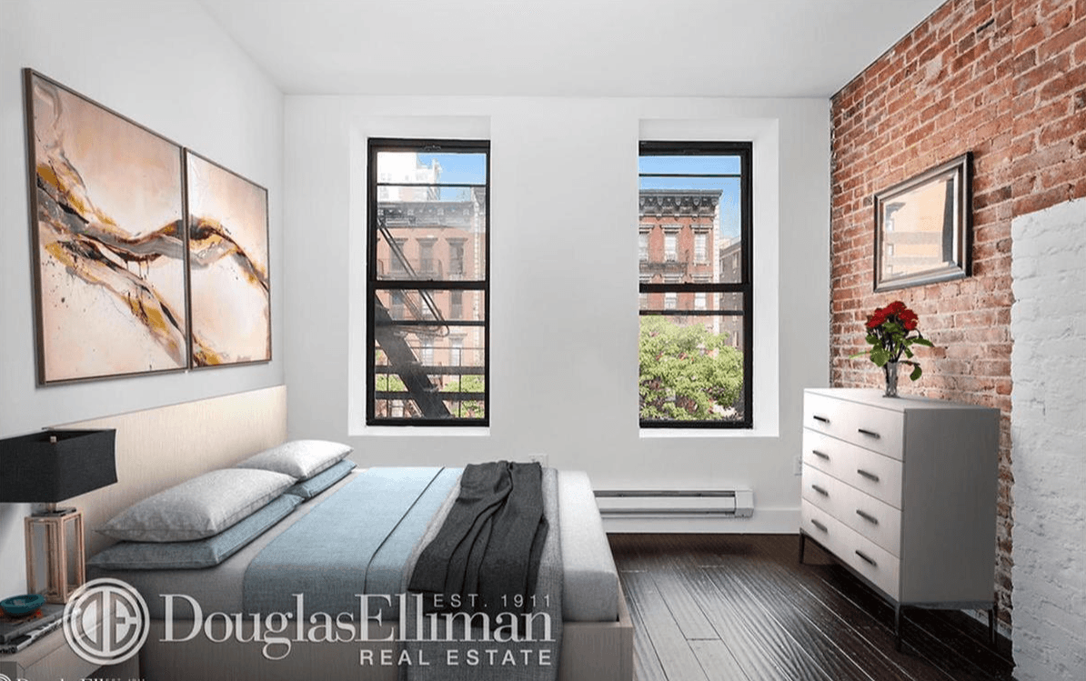 Would you rent this two bedroom in Hell's Kitchen with a windowless living room, for $3,214?