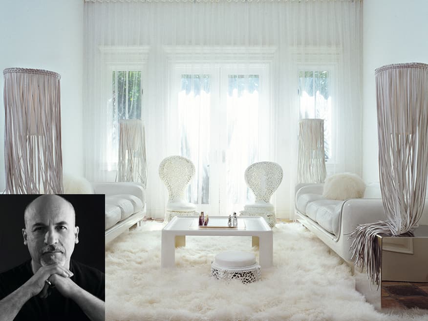 Benjamin Noriega-Ortiz's foolproof NYC design tricks, from Lucite to shag carpets