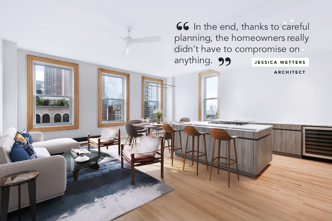 Every dollar of this Tribeca loft renovation is money well spent