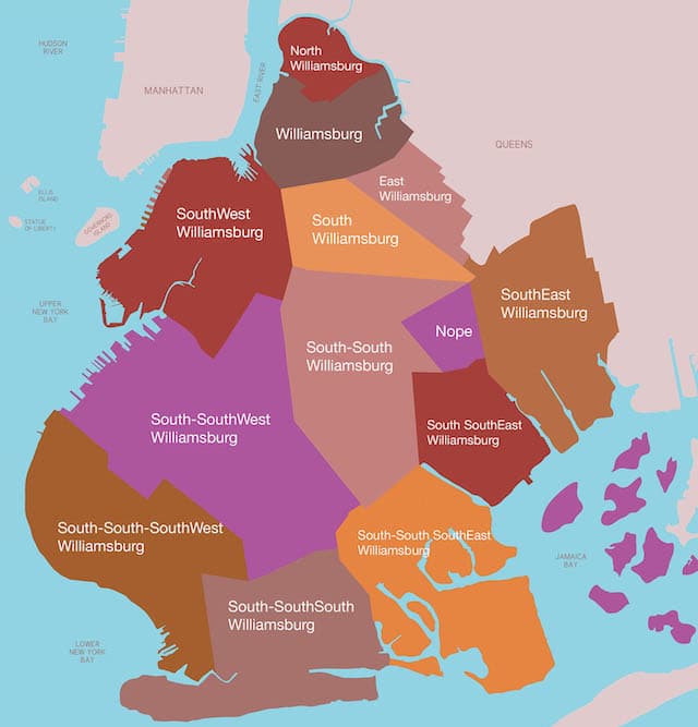 A "broker's" map of Brooklyn, wise words for renters, and more