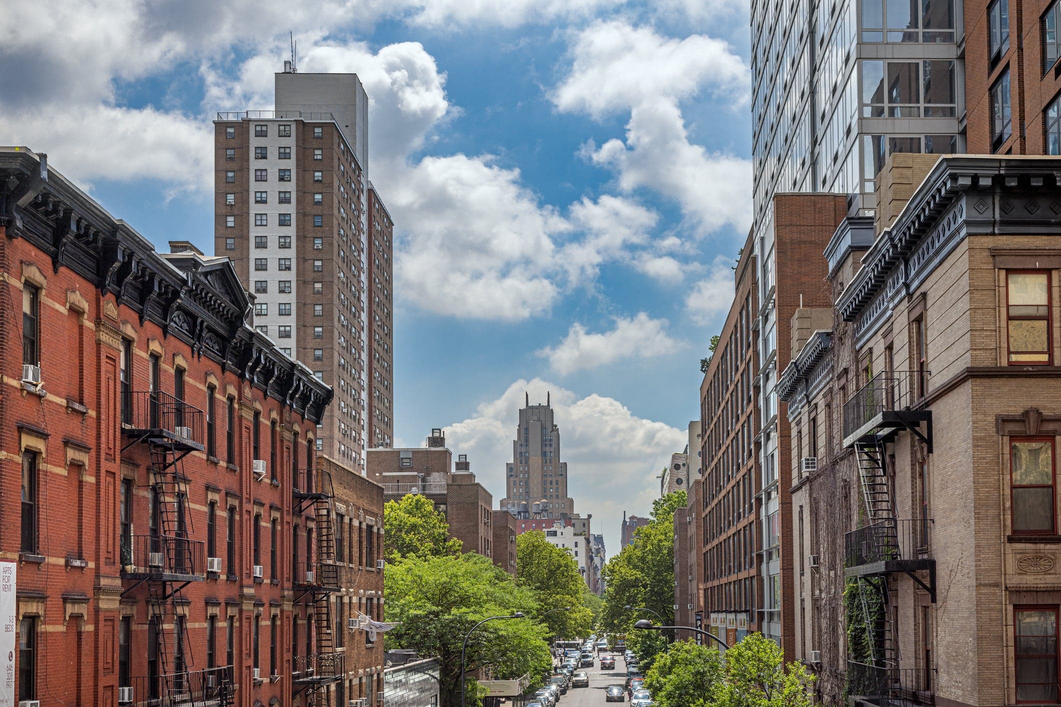 apartment buildings in NYC
