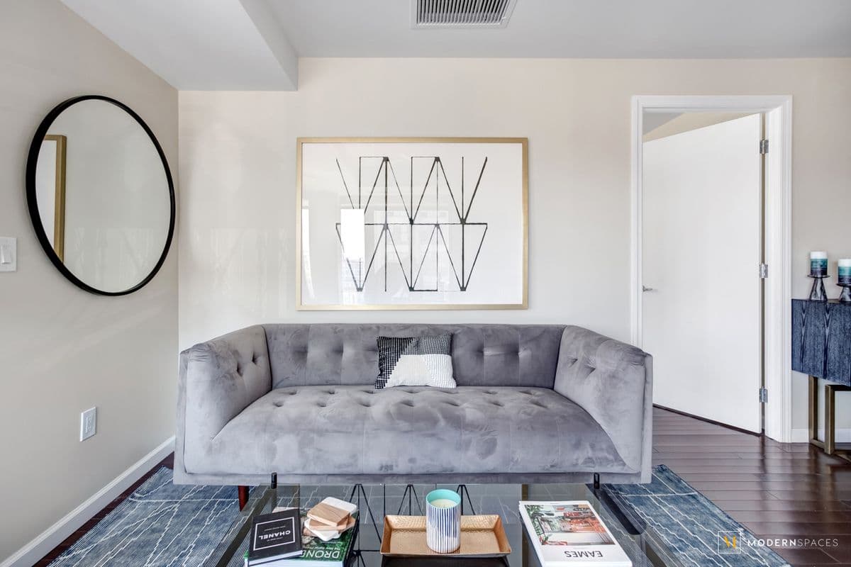 A compact LIC condo for $900,000 with generous windows and a tax abatement