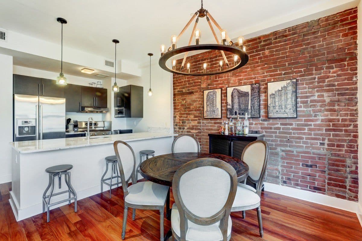 A two-bedroom, two-bath duplex a block from Fort Greene Park, for $1,380,000