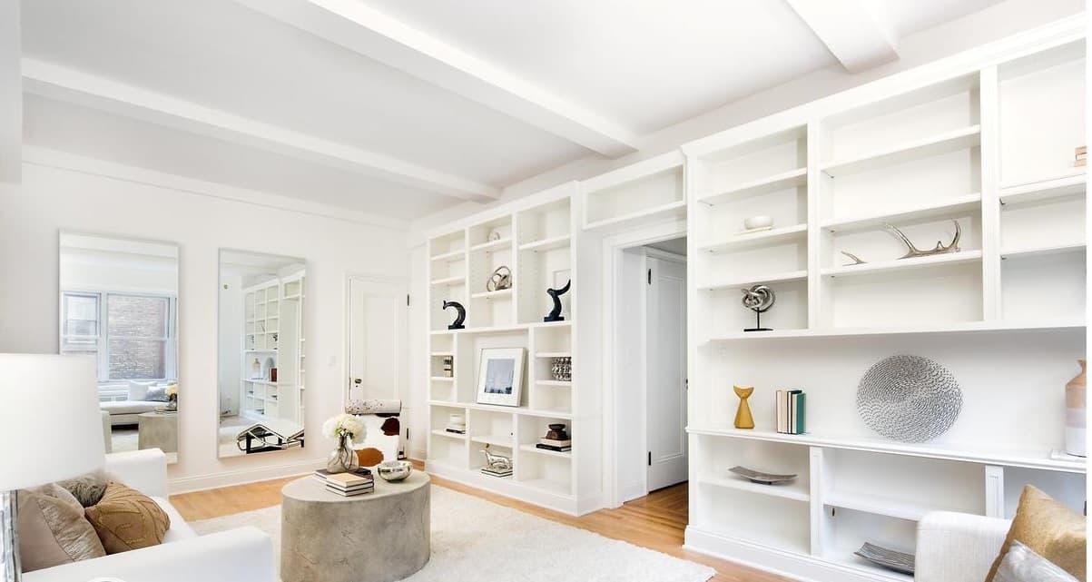 A bright one-bedroom in a "Gold Coast" co-op