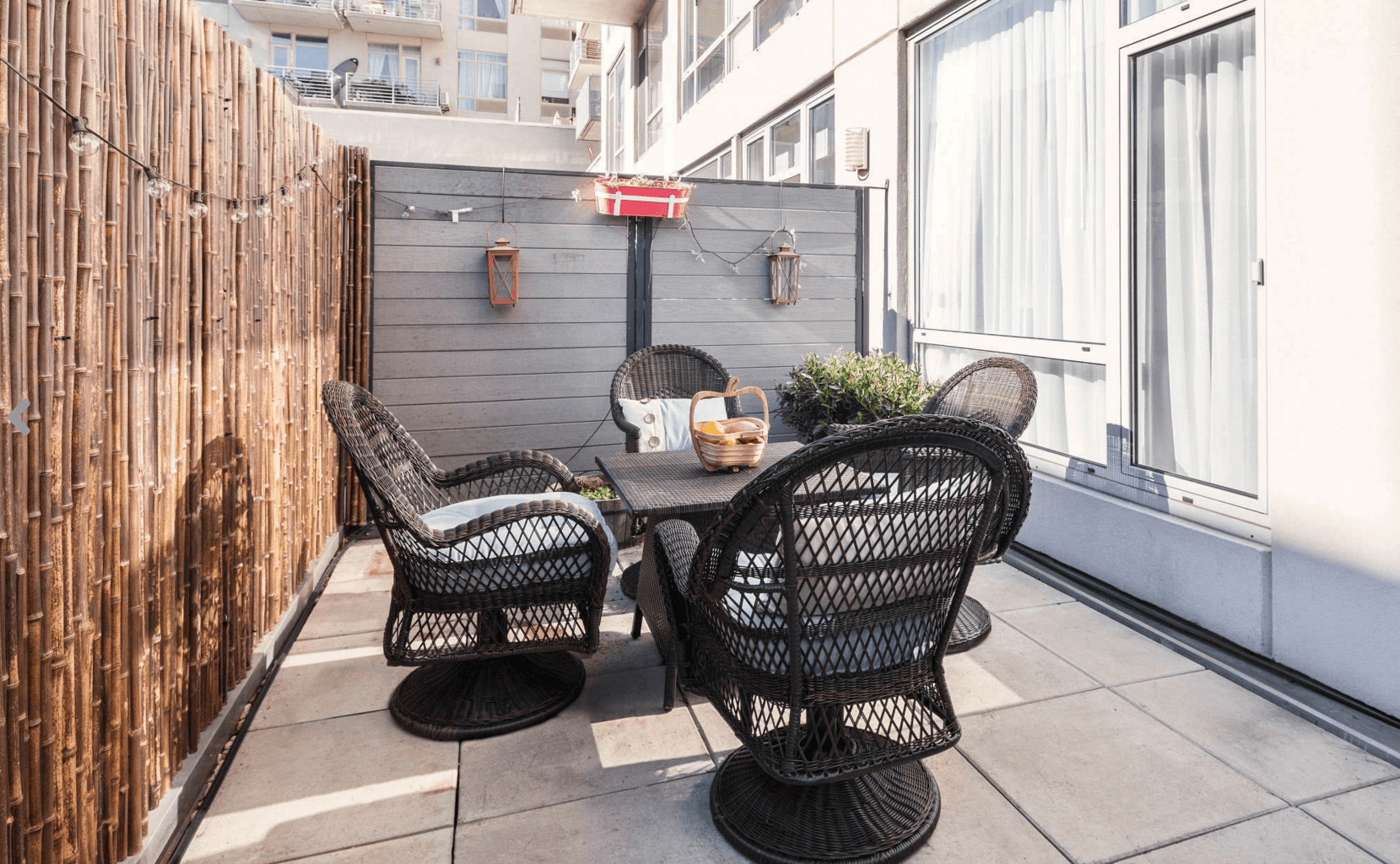 Two outdoor spaces and plentiful perks in this Williamsburg condo