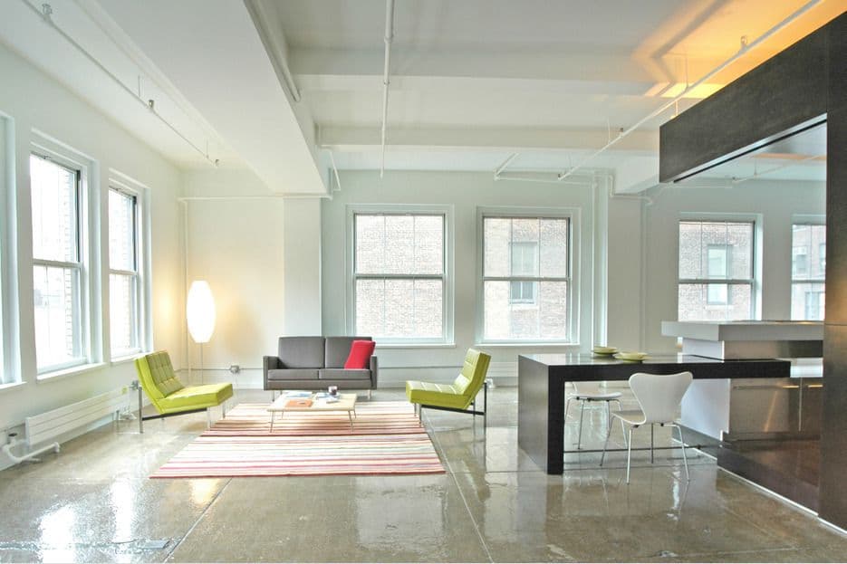 A former button factory reimagined as industrial-chic rentals 