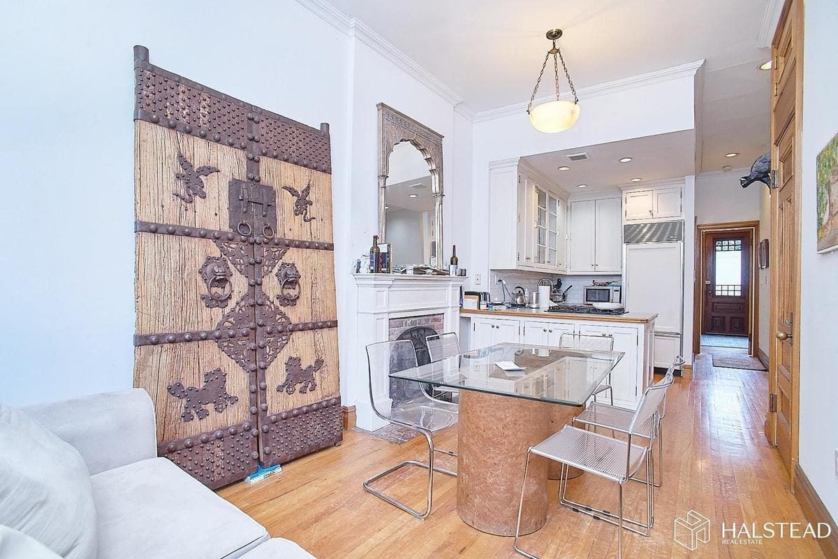 Would you rent this four-bedroom triplex in a Manhattan Valley brownstone for $6,250 a month?
