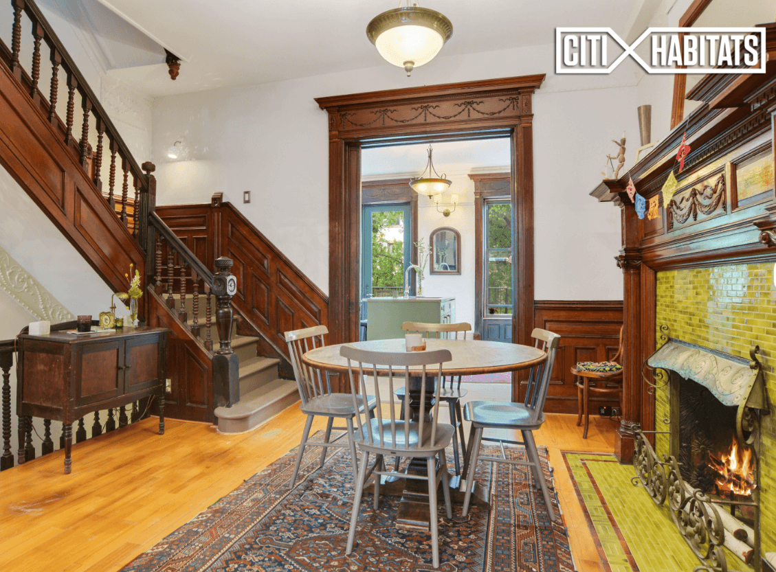 A Crown Heights historic triplex asks a steep $10,000 a month