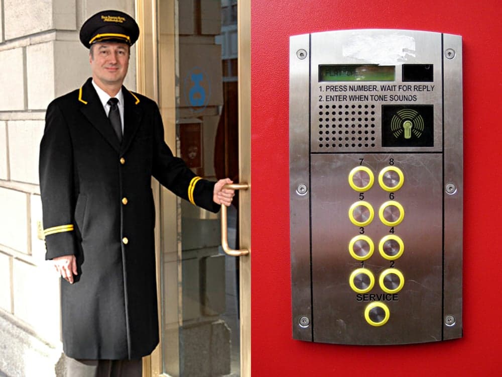 Would you rather have a part-time doorman or a full-time remote doorman?