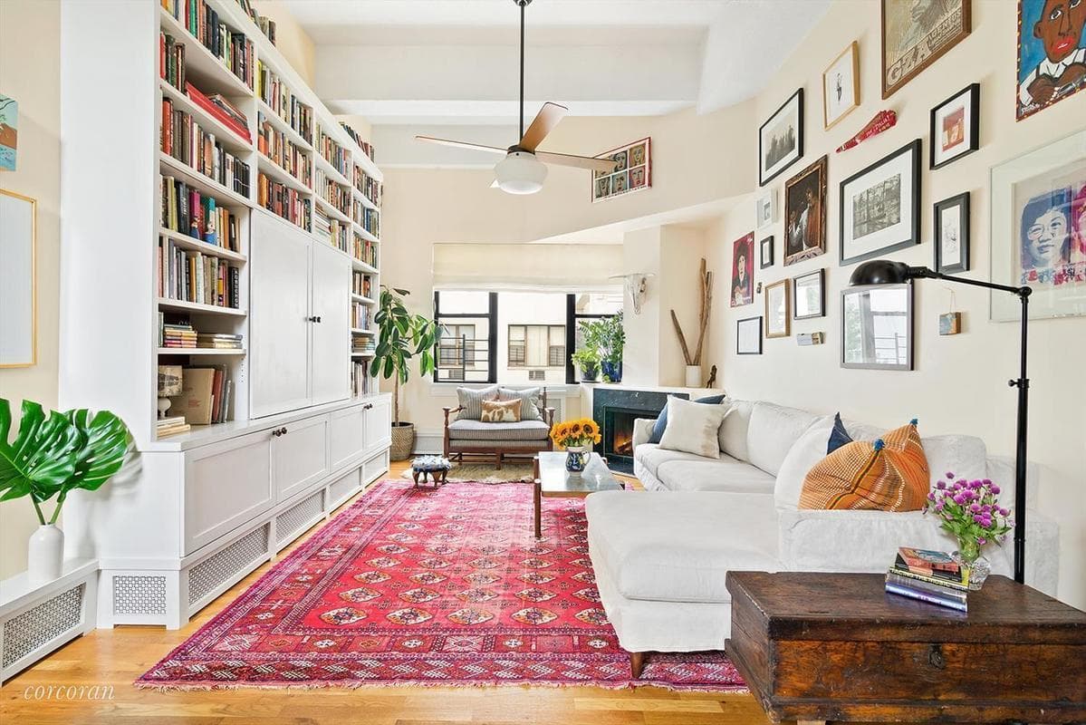 A two bedroom with 13-foot ceilings in the heart of Park Slope, for $975,000