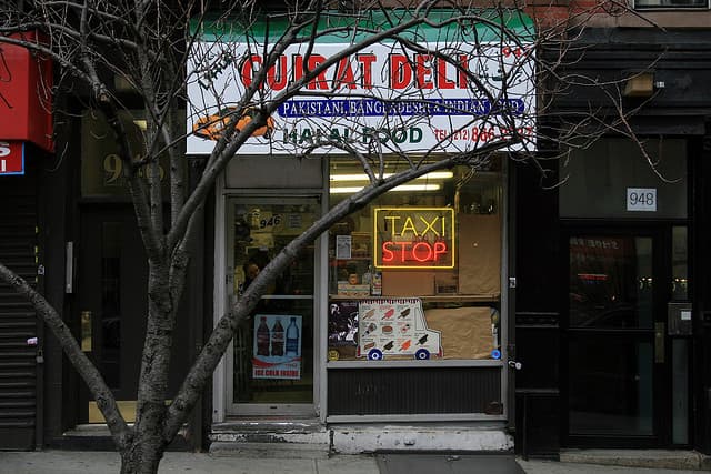 Living next to a…taxi watering  hole