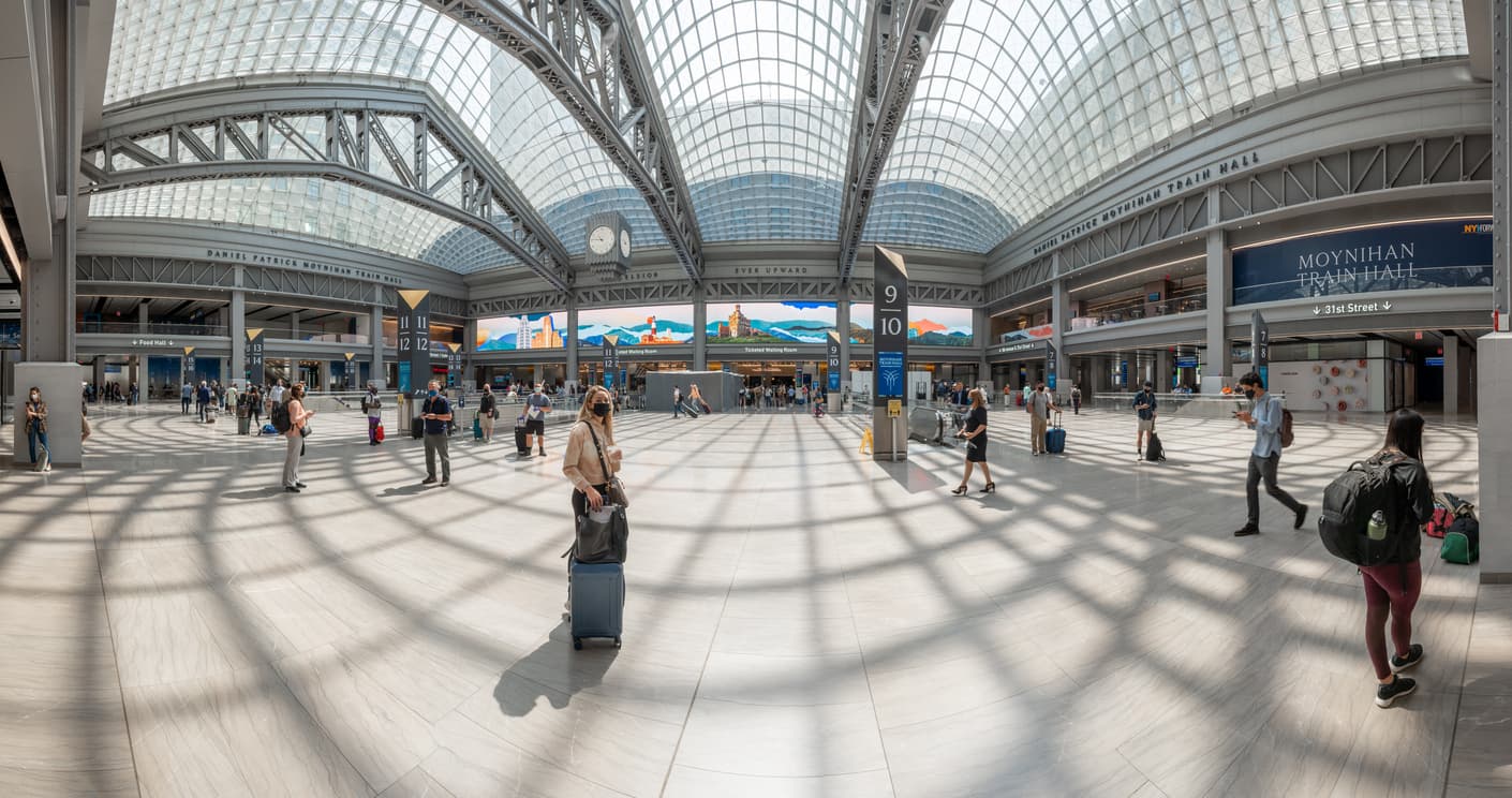 Moynihan Train Hall of Pennsylvania railway station
