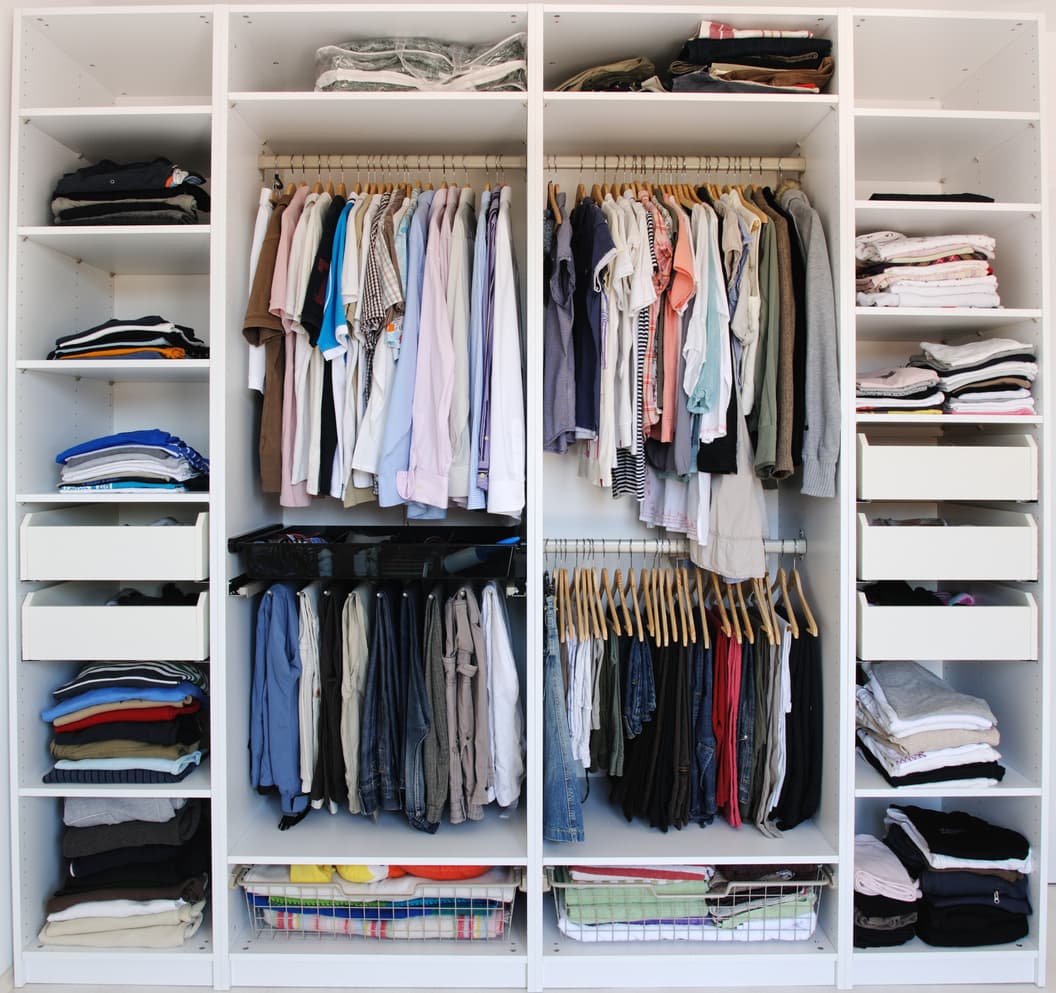 10 ways to organize your closet space so you can find your clothes faster