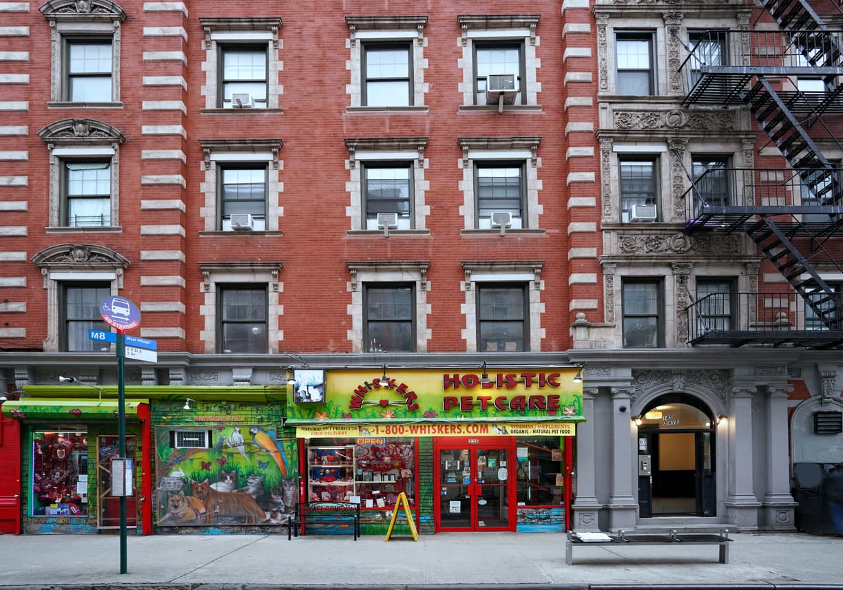 New York City, East Village Apartment Buildings