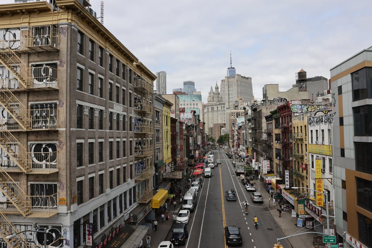 chinatown in lower manhattan