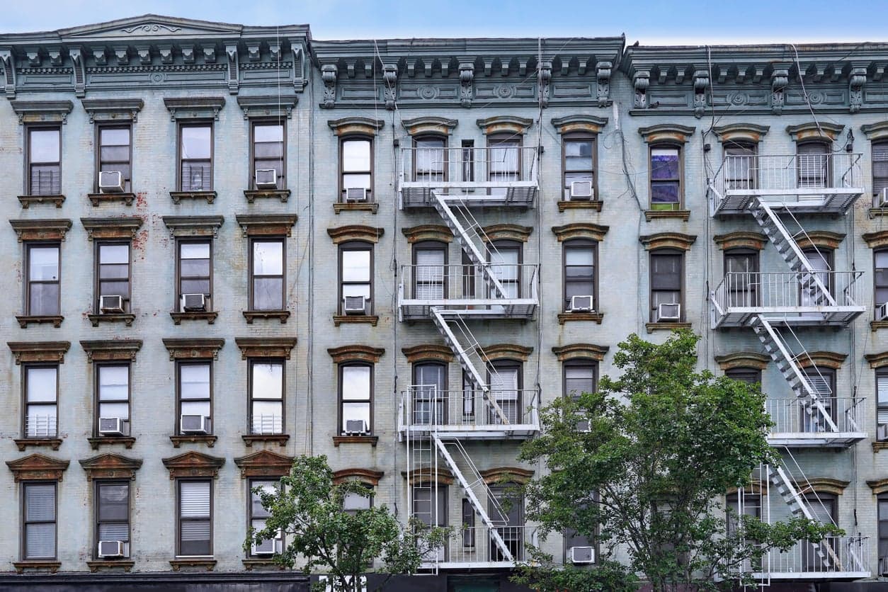 NYC apartment buildings