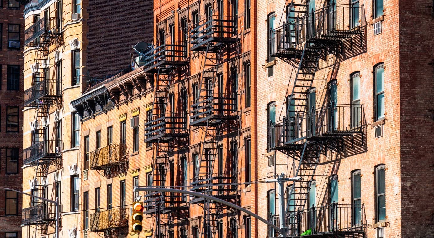 NYC apartment buildings