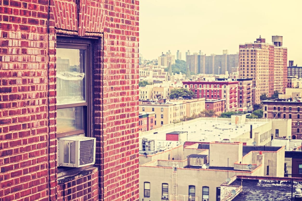 My building got a new fire escape, and I had to take out my AC. Does my landlord have to provide an alternative?