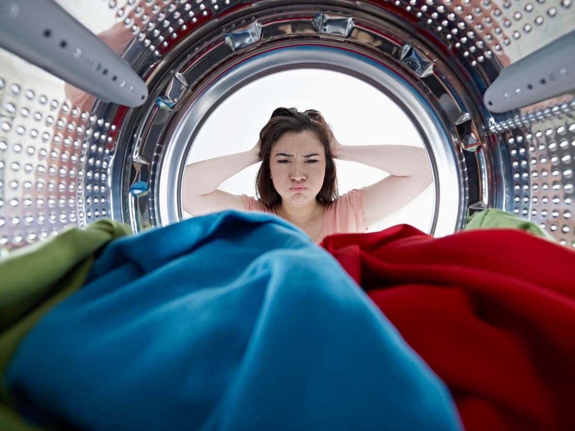 When is it ok to move someone’s wet laundry? Answer: Almost never