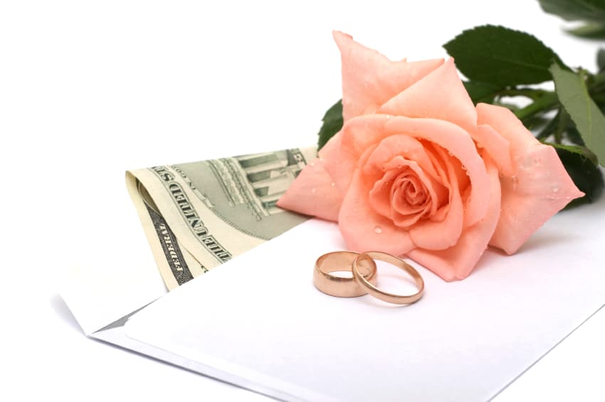 Is it okay to ask guests to contribute to your down payment as a wedding gift?