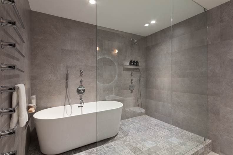 5 alluring apartments with glass-walled showers 