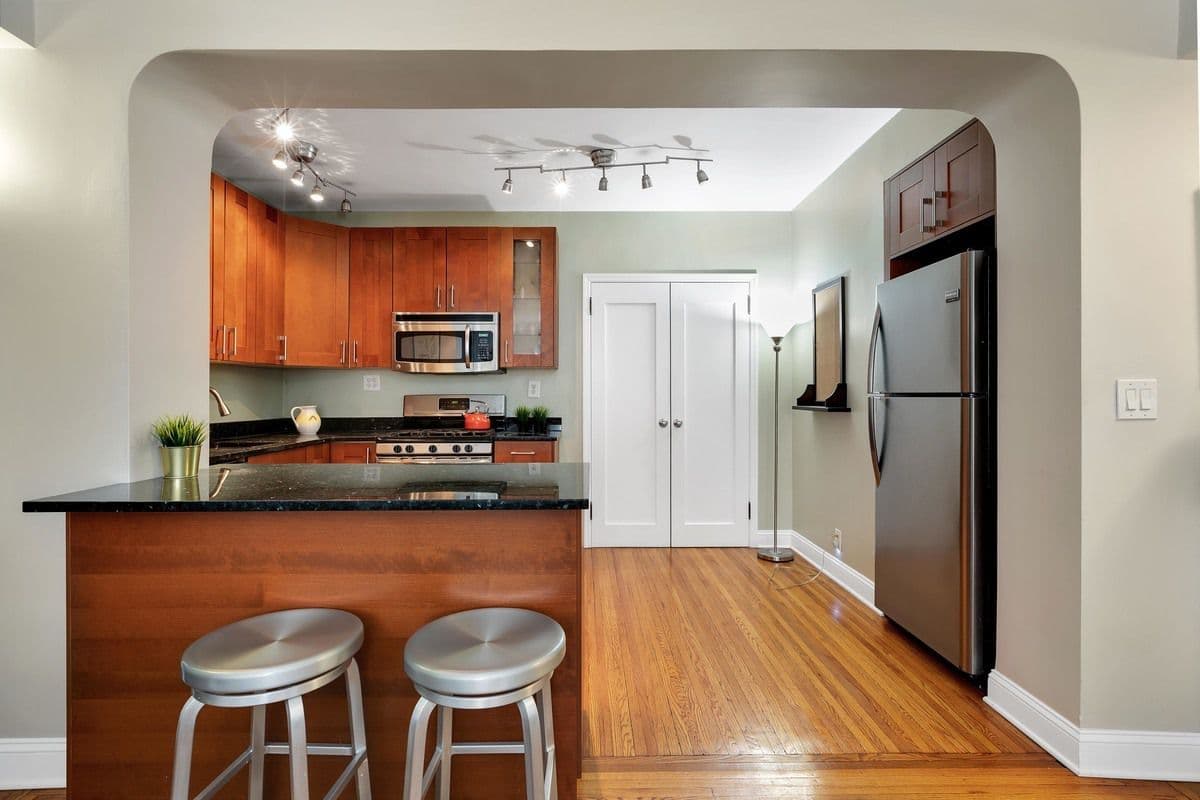 A renovated Jackson Heights three bedroom with two baths and a split layout, for $815,000