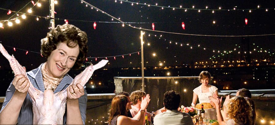 Reel Estate: "Julie and Julia" serves up fine film fare, but the rooftop dinners are all Hollywood 