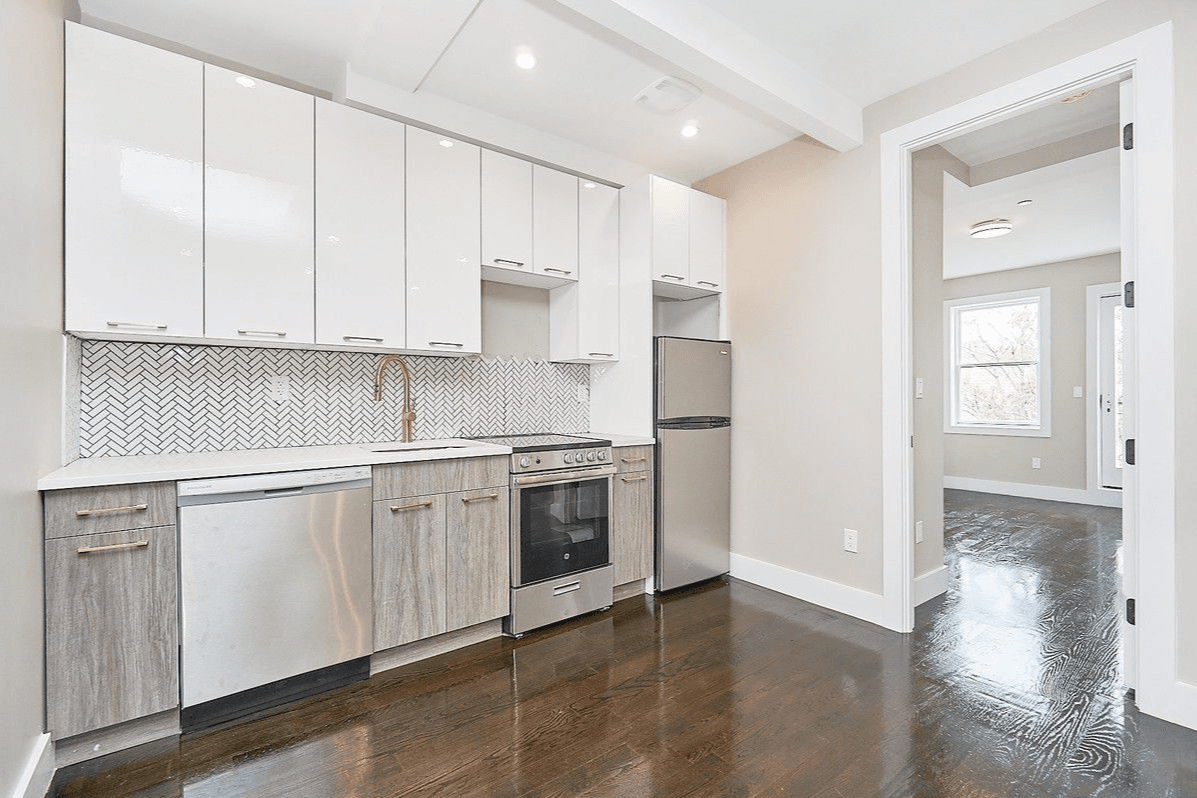 A renovated two bedroom in Flatbush with outdoor space, for $2,200
